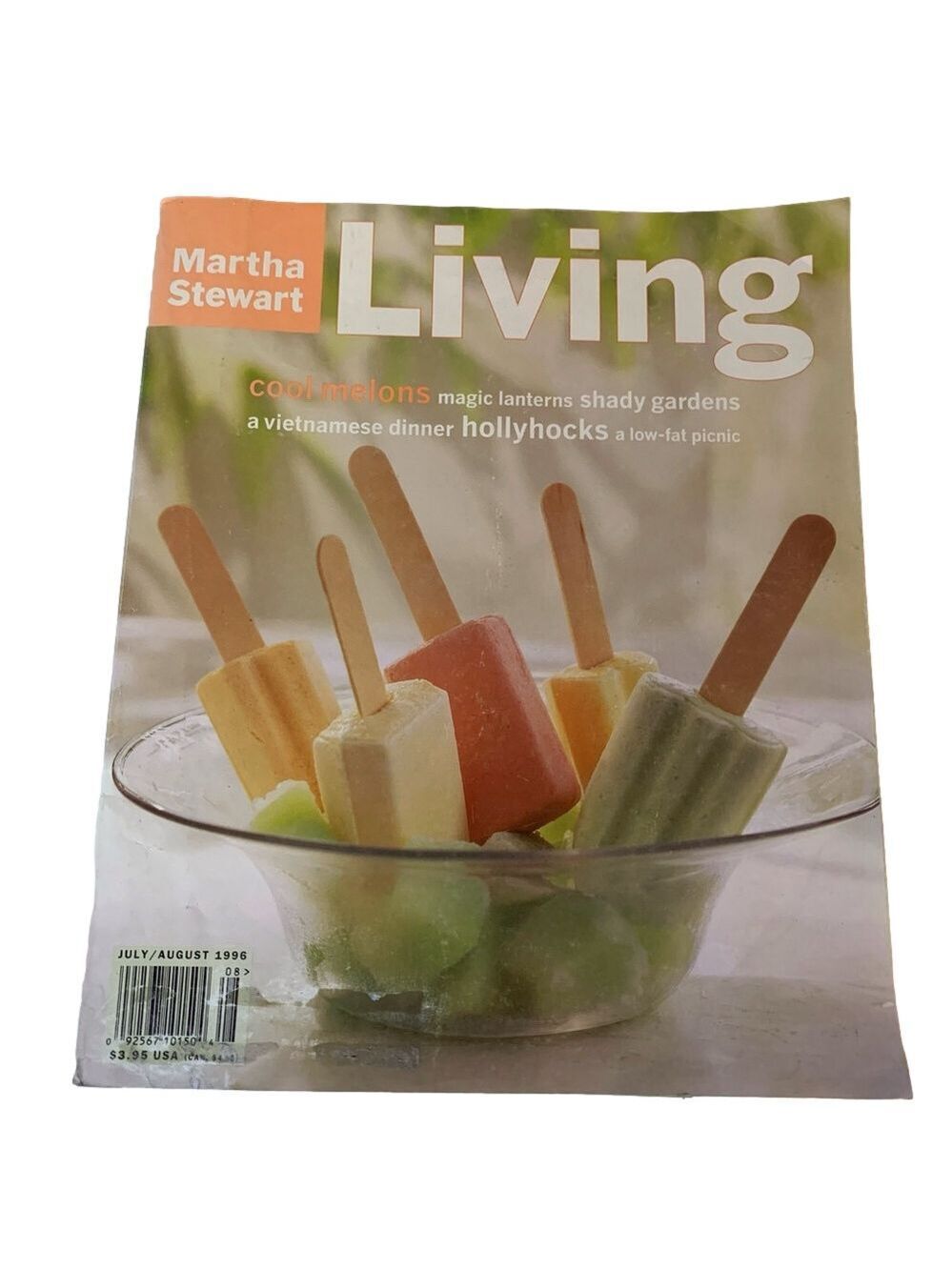 Martha Stewart Living Magazine July/August 1996
